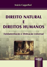 Capa do livro: Direito Natural e Direitos Humanos, Inácio Cappellari