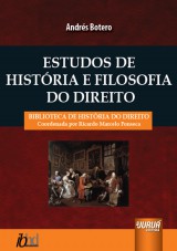Capa do livro: Estudos de Histria e Filosofia do Direito  Biblioteca de Histria do Direito, Andrs Botero