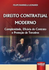 Capa do livro: Direito Contratual Moderno, Felipe Raminelli Leonardi
