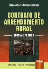 Capa do livro: Contrato de Arrendamento Rural, Helena Maria Bezerra Ramos