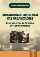 Capa do livro: Contabilidade Ambiental nas Organizações, Cristina Keiko Yamaguchi