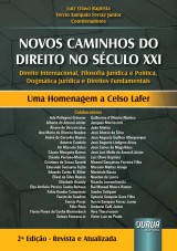 Capa do livro: Novos Caminhos do Direito no Sculo XXI, Coordenadores: Luiz Olavo Baptista e Tercio Sampaio Ferraz Junior