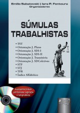 Capa do livro: Súmulas Trabalhistas, Organizadores: Emilio Sabatovski e Iara P. Fontoura