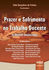 Capa do livro: Prazer e Sofrimento no Trabalho Docente - Pesquisa Brasileira, Coordenadora: Lda Gonalves de Freitas