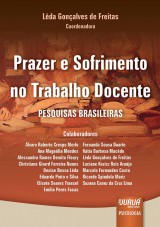 Capa do livro: Prazer e Sofrimento no Trabalho Docente, Coordenadora: Lêda Gonçalves de Freitas