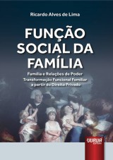 Capa do livro: Função Social da Família, A, Ricardo Alves de Lima