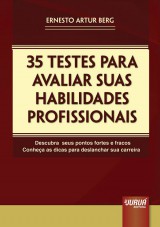 Capa do livro: 35 Testes para Avaliar suas Habilidades Profissionais, Ernesto Artur Berg