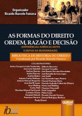 Capa do livro: Formas do Direito, As - Ordem, Razão e Decisão, Organizador: Ricardo Marcelo Fonseca
