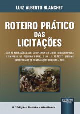 Capa do livro: Roteiro Prtico das Licitaes, Luiz Alberto Blanchet