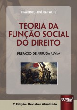 Capa do livro: Teoria da Funo Social do Direito, Francisco Jos Carvalho