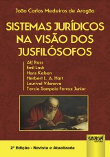 Capa do livro: Sistemas Jurídicos na Visão dos Jusfilósofos, João Carlos Medeiros de Aragão