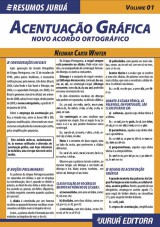Capa do livro: Resumos Juruá - Língua Portuguesa - Acentuação Gráfica - Novo Acordo Ortográfico, Neumar Carta Winter