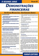 Capa do livro: Resumos Juruá - Contábil - Demonstrações Financeiras, June Alisson Westarb Cruz e Emir Guimarães Andrich