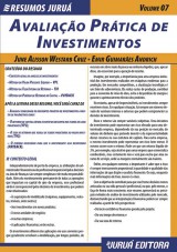 Capa do livro: Resumos Juruá - Contábil - Avaliação Prática de Investimentos, June Alisson Westarb Cruz e Emir Guimarães Andrich