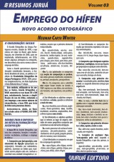 Capa do livro: Resumos Juru - Lngua Portuguesa - Emprego do Hfen  Novo Acordo Ortogrfico - Volume 03, Neumar Carta Winter