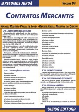 Capa do livro: Resumos Juruá - Direito - Contratos Mercantis - Volume 04, Vinicius Roberto Prioli de Souza e Renata Rivelli Martins dos Santos