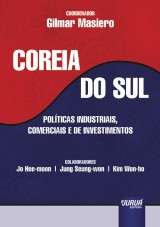 Capa do livro: Coreia do Sul, Coordenador: Gilmar Masiero