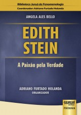 Capa do livro: Edith Stein - A Paixo pela Verdade - Biblioteca Juru de Fenomenologia, Angela Ales Bello - Organizador: Adriano Furtado Holanda