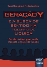 Capa do livro: Geração Y e a Busca de Sentido na Modernidade Líquida, Taynã Malaspina de Freitas Bonifácio