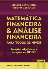 Capa do livro: Matemtica Financeira & Anlise Financeira - Para Todos os Nveis, Nelson P. Castanheira e Verginia S. Serenato