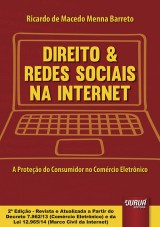 Capa do livro: Direito & Redes Sociais na Internet, Ricardo de Macedo Menna Barreto