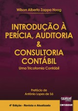 Capa do livro: Introduo  Percia, Auditoria & Consultoria Contbil, Wilson Alberto Zappa Hoog