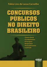Capa do livro: Concursos Públicos no Direito Brasileiro, Fábio Lins de Lessa Carvalho