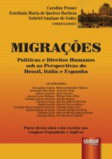 Capa do livro: Migrações, Coordenadores: Caroline Proner, Estefânia Maria de Queiroz Barboza e Gabriel Gualano de Godoy