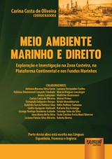 Capa do livro: Meio Ambiente Marinho e Direito - Vol. 1, Coordenadora: Carina Costa de Oliveira