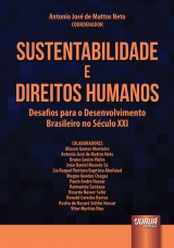 Capa do livro: Sustentabilidade e Direitos Humanos, Coordenador: Antonio Jos de Mattos Neto