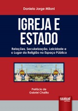 Capa do livro: Igreja e Estado, Daniela Jorge Milani