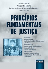 Capa do livro: Princpios Fundamentais de Justia, Coordenadores: Thadeu Weber, Alessandra Mizuta e Fabriccio Steindorfer