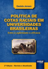 Capa do livro: Política de Cotas Raciais em Universidades Brasileiras, Geziela Jensen