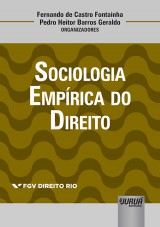 Capa do livro: Sociologia Emprica do Direito, Organizadores: Fernando de Castro Fontainha e Pedro Heitor Barros Geraldo