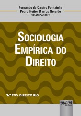 Capa do livro: Sociologia Empírica do Direito, Organizadores: Fernando de Castro Fontainha e Pedro Heitor Barros Geraldo
