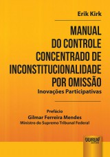 Capa do livro: Manual do Controle Concentrado de Inconstitucionalidade por Omissão, Erik Kirk