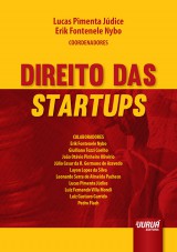 Capa do livro: Direito das Startups, Coordenadores: Lucas Pimenta Jdice e Erik Fontenele Nybo