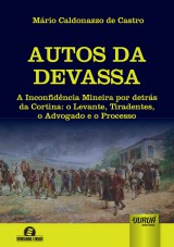 Capa do livro: Autos da Devassa, Mrio Caldonazzo de Castro