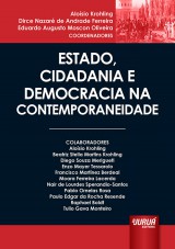 Capa do livro: Estado, Cidadania e Democracia na Contemporaneidade, Coordenadores: Alosio Krohling, Dirce Nazar de Andrade Ferreira e Eduardo Augusto Moscon Oliveira