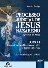 Capa do livro: Processo Judicial de Jesus Nazareno - Reforma de Autos, Valério Bexiga