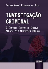 Capa do livro: Investigao Criminal, Thiago Andr Pierobom de vila