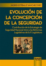 Capa do livro: Evolución de la Concepción de la Seguridad, Ingrid Estíbaliz Sánchez Diez
