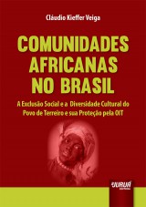Capa do livro: Comunidades Africanas no Brasil, Cláudio Kieffer Veiga