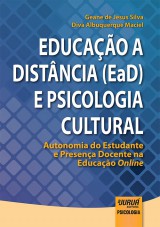 Capa do livro: Educação a Distância (EaD) e Psicologia Cultural, Geane de Jesus Silva e Diva Albuquerque Maciel