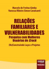 Capa do livro: Relações Familiares e Vulnerabilidades, Marcelo de Freitas Gimba e Vanessa Ribeiro Simon Cavalcanti
