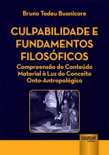 Capa do livro: Culpabilidade e Fundamentos Filosóficos, Bruno Tadeu Buonicore