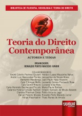 Capa do livro: Teoria do Direito Contemporânea, Organizador: Ronaldo Porto Macedo Junior