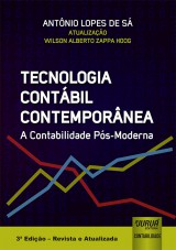 Capa do livro: Tecnologia Contábil Contemporânea, Antônio Lopes de Sá - Atualização: Wilson Alberto Zappa Hoog