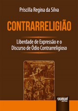 Capa do livro: Contrarreligio, Priscilla Regina da Silva