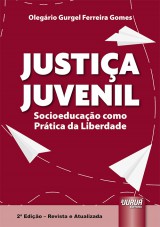 Capa do livro: Justia Juvenil, Olegrio Gurgel Ferreira Gomes